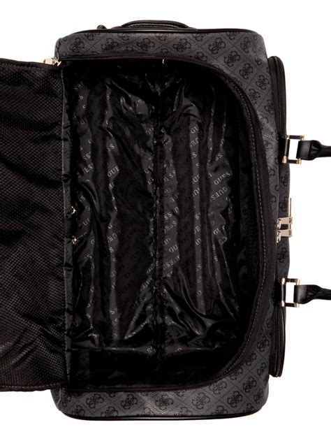 jesco guess wheeled duffel bag.